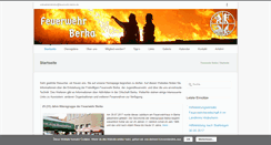 Desktop Screenshot of feuerwehr-berka.de